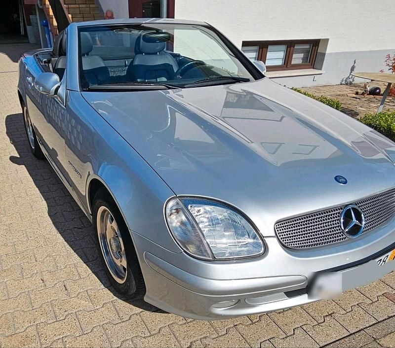 Gebraucht Mercedes SLK200 2000 Silber Cabrio