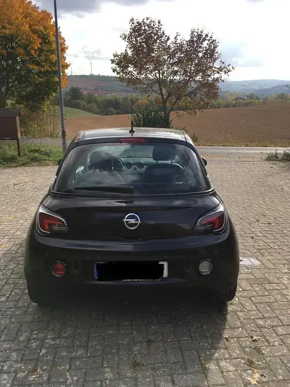 Gebraucht Opel Adam Glam 87 PS (63 kW) 2014 Schwarz Kleinwagen