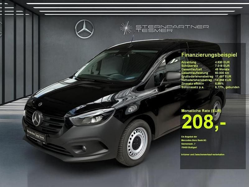 Schwarz Gebraucht 2024 Mercedes eCitan Van / Kleinbus | 18.802 € (Superpreis) - Bild 1/3