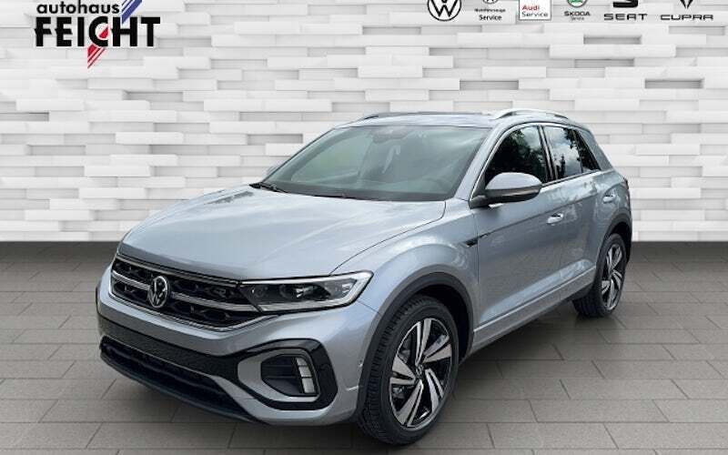 Silbern Gebraucht 2024 VW T-Roc R-line SUV | 31.980 € (Fairer Preis) - Bild 1/4