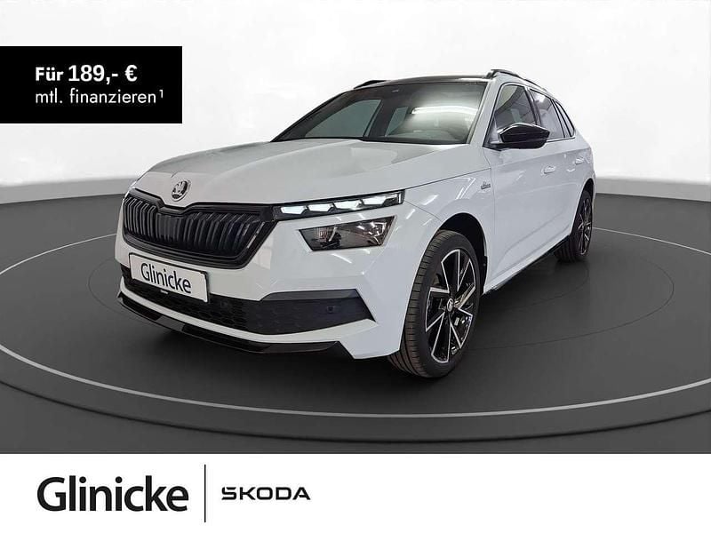 Weiß Gebraucht 2021 Skoda Kamiq Monte Carlo SUV | 23.980 € (Teuer) - Bild 1/3