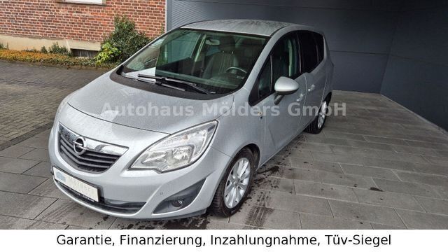 Silber Gebraucht 2013 Opel Meriva Van / Kleinbus | 10.750 € (Teuer) - Bild 1/4