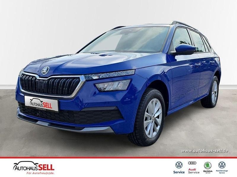 Blau Gebraucht 2023 Skoda Kamiq Ambition SUV | 19.790 € (Superpreis) - Bild 1/4