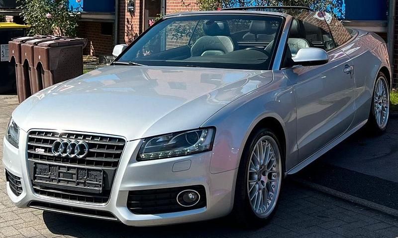 Eissilber Gebraucht 2009 Audi A5 Cabriolet S-line plus Cabrio | 5.250 € (Superpreis) - Bild 1/4