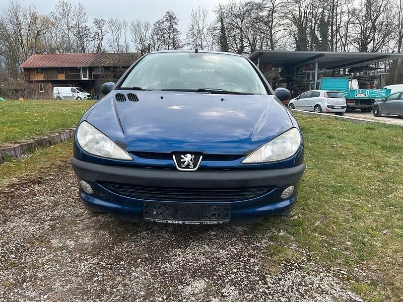 Gebraucht Peugeot 206 60 PS (44 kW) 2000 Blau Limousine