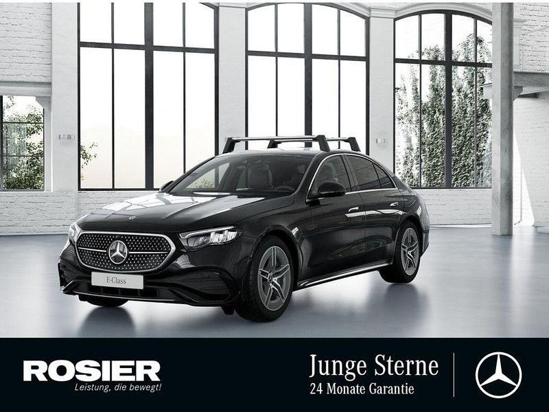 Schwarz / obsidianschwarz Gebraucht 2024 Mercedes E200 Advanced Limousine | 52.604 € (Etwas zu teuer) - Bild 1/4