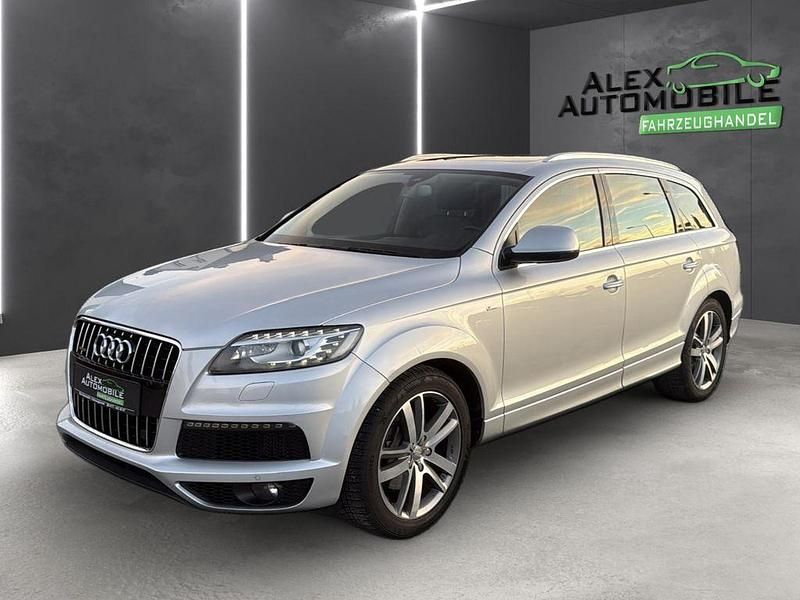 Silber Gebraucht 2012 Audi Q7 S-Line SUV | 16.980 € (Fairer Preis) - Bild 1/4
