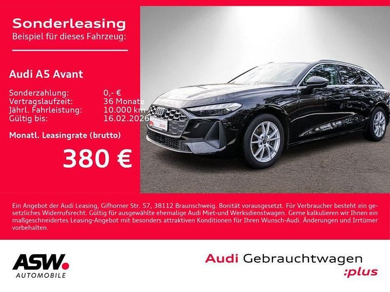 Mythosschwarz metallic Gebraucht 2025 Audi A5 Ambiente Kombi | 47.830 € - Bild 1/4