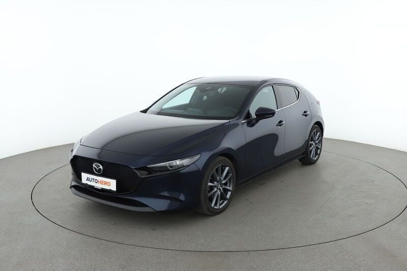Blau Gebraucht 2019 Mazda 3 Selection Limousine | 17.690 € (Fairer Preis) - Bild 1/4