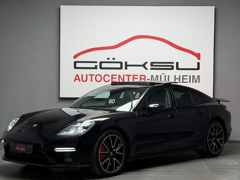 Schwarz Gebraucht 2019 Porsche Panamera Turbo Limousine | 64.950 € (Guter Preis) - Bild 1/4