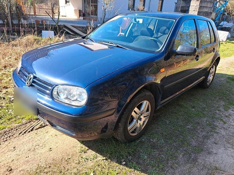 Gebraucht VW Golf IV 75 PS (55 kW) 1999 Blau Kleinwagen