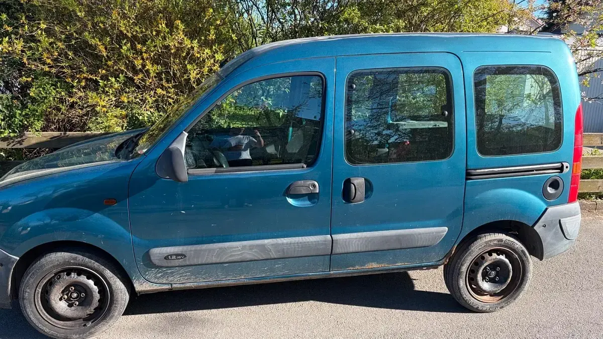 Usata Renault Kangoo 2003 Verde Monovolume