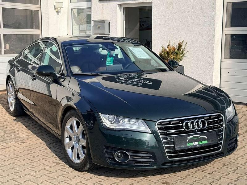 Second-hand Audi A7 313 CP (230 kW) 2013 Verde Hatchback