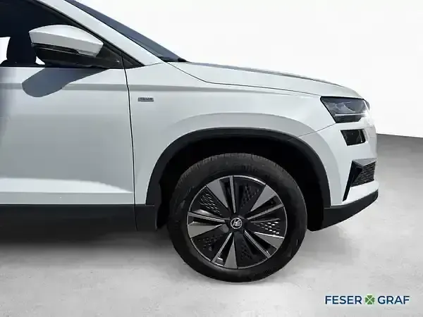 Gebraucht Skoda Karoq Tour 150 PS (110 kW) 2022 Moonweiss metallic SUV
