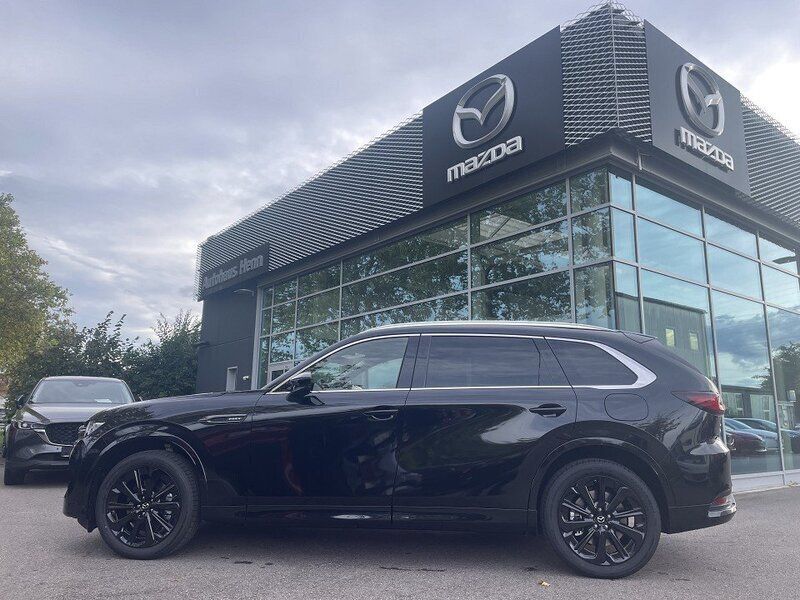 Schwarz Gebraucht 2024 Mazda CX-80 Homura-Line SUV | 55.990 € (Etwas zu teuer) - Bild 1/4