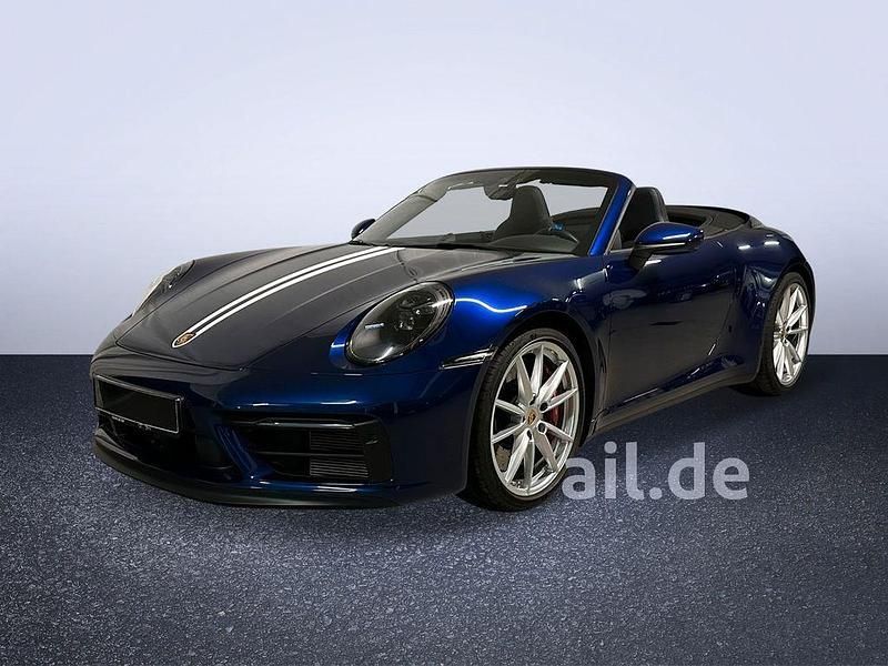 Enzianblau Gebraucht 2024 Porsche 992 Cabrio | 184.150 € (Teuer) - Bild 1/4