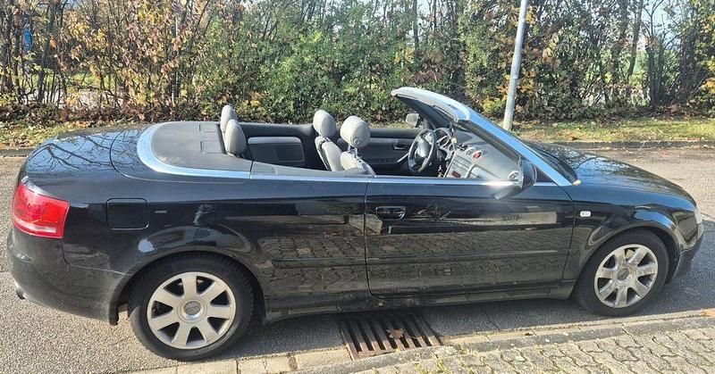 Schwarz Gebraucht 2008 Audi Cabriolet Cabrio | 5.500 € (Fairer Preis) - Bild 1/4