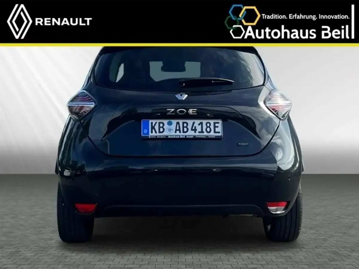 Gebraucht Renault Zoe Iconic 100 kW (136 PS) 2023 Black pearlschwarz metallic ( Kleinwagen