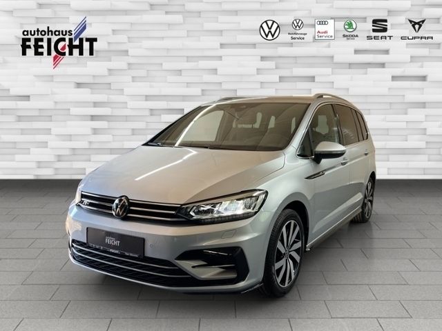 Silber (reflexsilber metallic) Gebraucht 2024 VW Touran Highline Van / Kleinbus | 37.448 € (Fairer Preis) - Bild 1/4