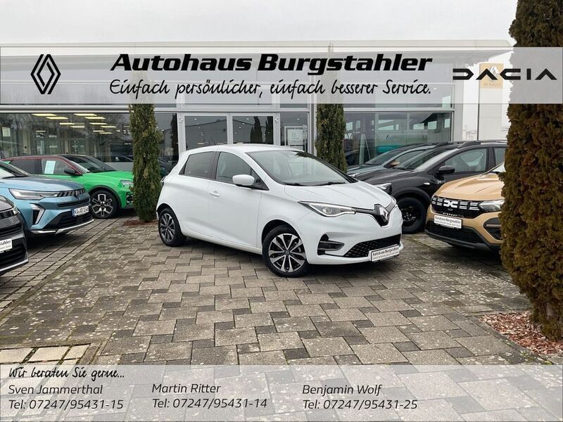 Weiß Gebraucht 2020 Renault Zoe Intens Kleinwagen | 16.490 € (Teuer) - Bild 1/4