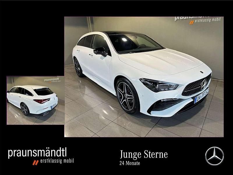 Unilack polarweiß Gebraucht 2025 Mercedes CLA180 Shooting Brake AMG line Kombi | 36.490 € (Etwas zu teuer) - Bild 1/4