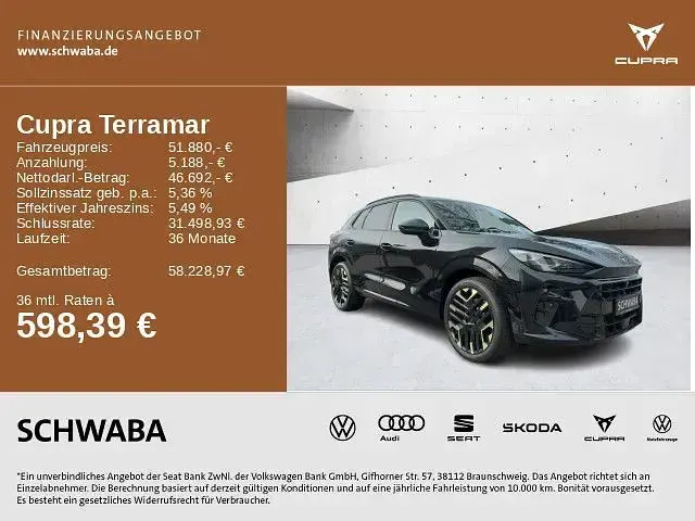 Gebraucht Cupra Terramar VZ 272 PS (200 kW) 2026 Mythosschwarz SUV