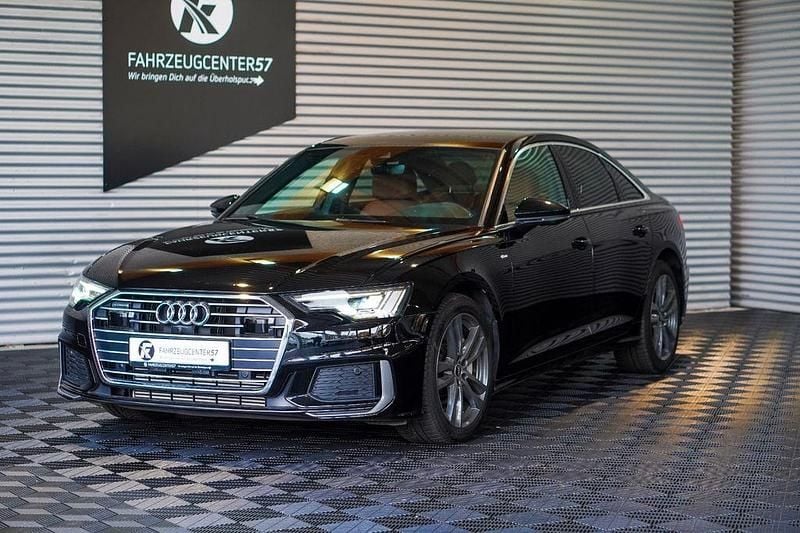 Brillantschwarz Gebraucht 2022 Audi A6 Premium Plus Limousine | 41.750 € (Fairer Preis) - Bild 1/4