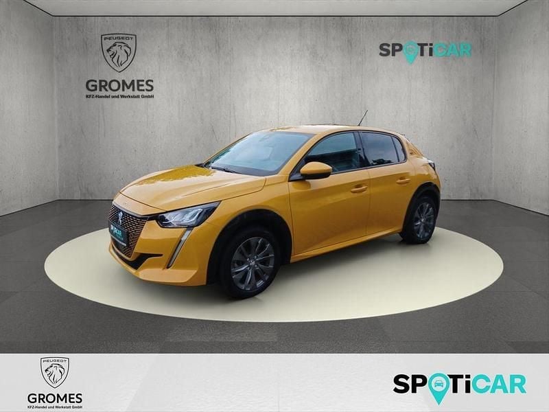 Gelb faro Gebraucht 2021 Peugeot e-208 Allure Kleinwagen | 14.490 € (Guter Preis) - Bild 1/4