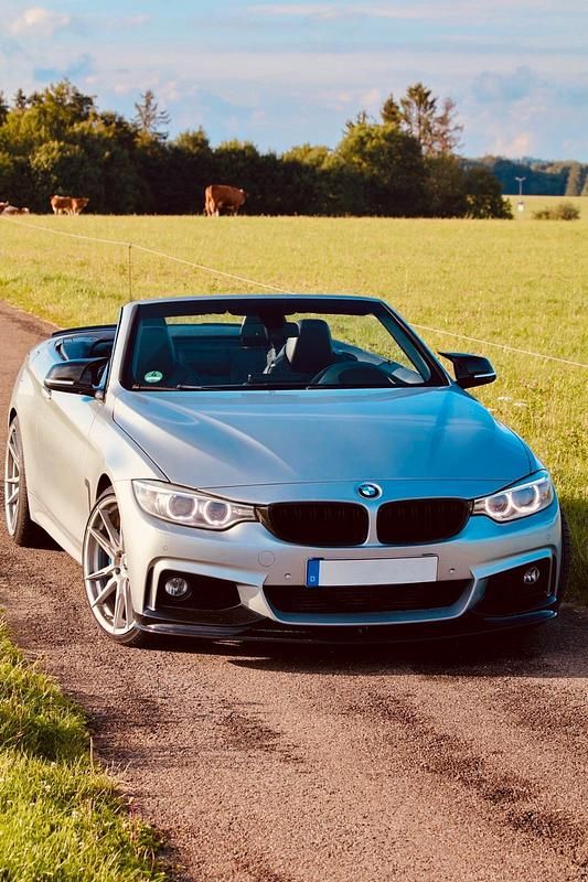 Silber Gebraucht 2014 BMW 435 M Sport Cabrio | 25.000 € (Fairer Preis) - Bild 1/4