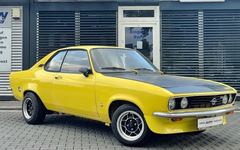Gelb Gebraucht 1975 Opel Manta Coupé | 17.500 € - Bild 1/4