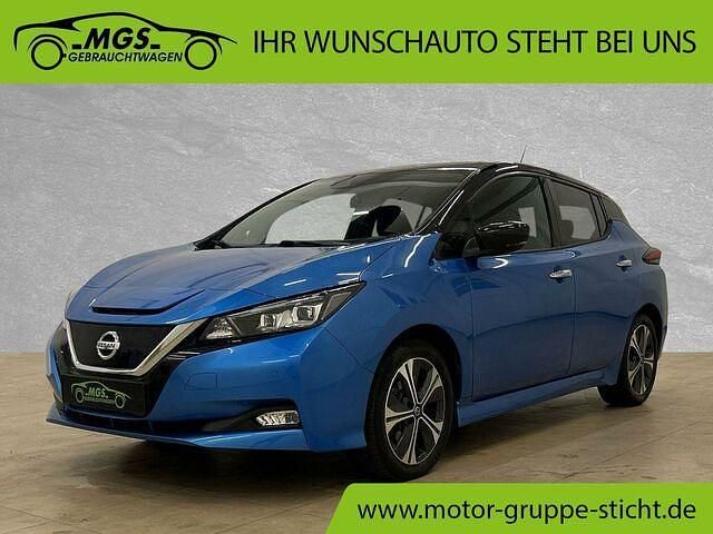 Vivid blue metallic Gebraucht 2020 Nissan Leaf N-Connecta Kleinwagen | 15.470 € (Etwas zu teuer) - Bild 1/2