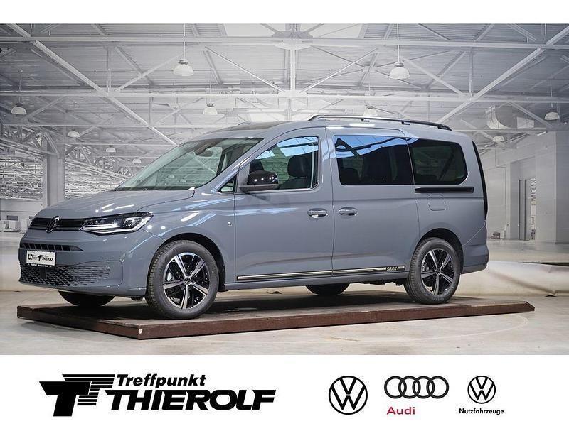 Grau Neu 2025 VW Caddy Maxi Life Dark Label Van / Kleinbus | 45.980 € (Teuer) - Bild 1/4