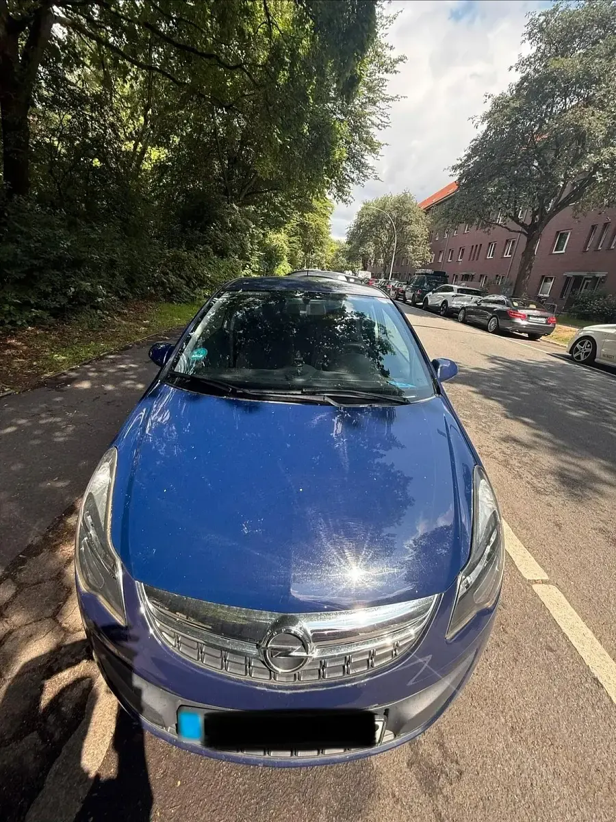 Gebraucht Opel Corsa 2014 Blau Kleinwagen