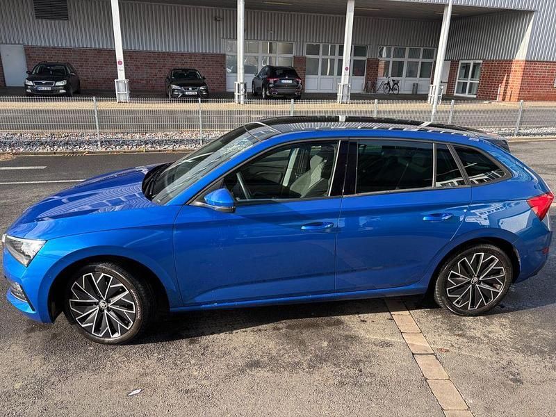 Gebraucht Skoda Scala Style 116 PS (85 kW) 2019 Blau Kleinwagen