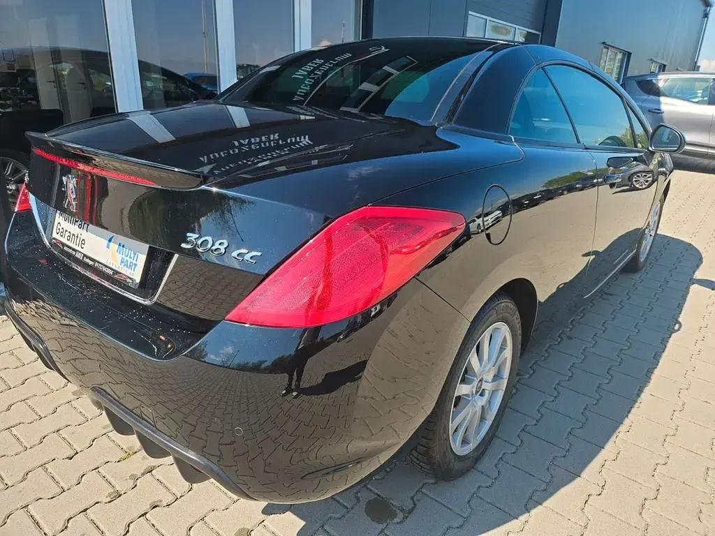 Gebraucht Peugeot 308 CC Premium 140 PS (102 kW) 2010 Schwarz Cabrio