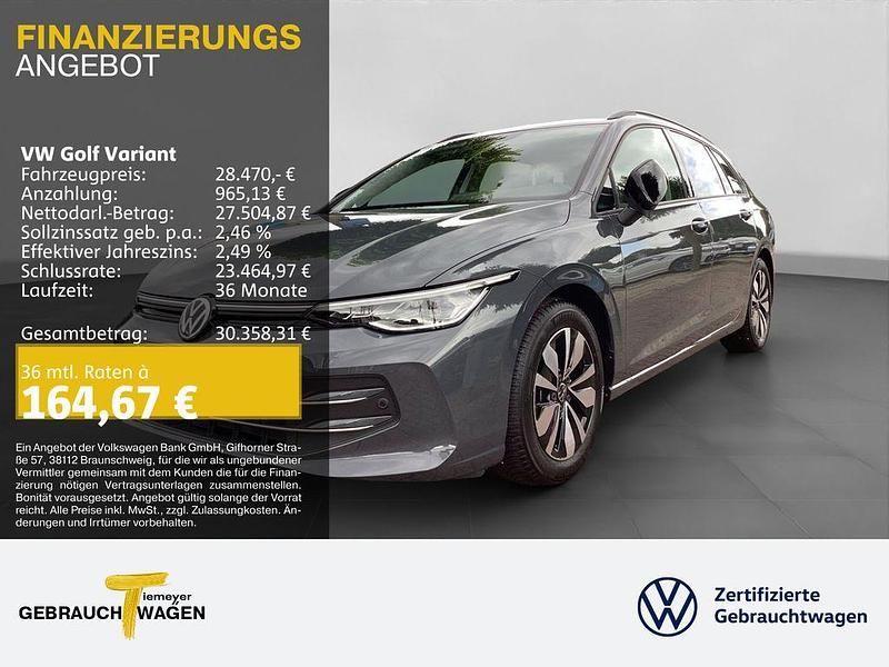 Grau Gebraucht 2024 VW Golf VIII Goal Kombi | 28.470 € (Superpreis) - Bild 1/4