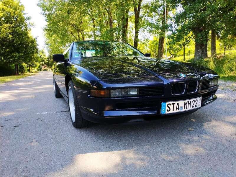 Blau Gebraucht 1993 BMW 840 Sport Line Coupé | 26.900 € - Bild 1/4
