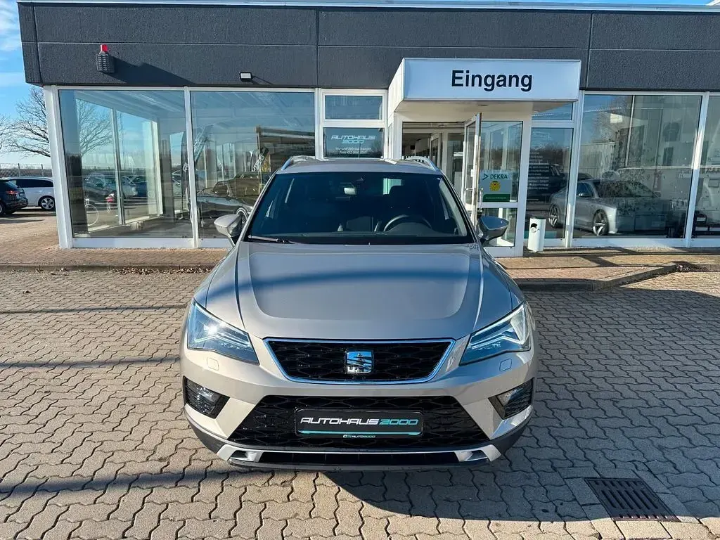 Używany Seat Ateca 4Drive 150 KM (110 kW) 2017 Beżowy SUV