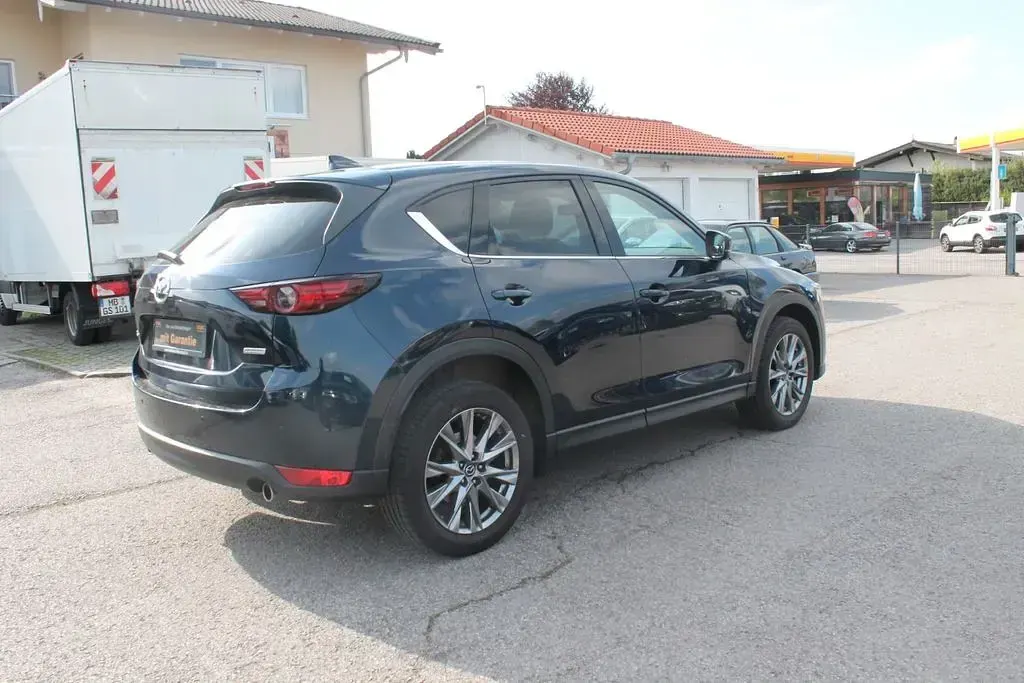 Gebraucht Mazda CX-5 194 PS (142 kW) 2019 Blau SUV