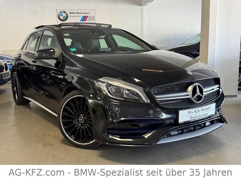 Schwarz Gebraucht 2016 Mercedes A45 AMG AMG Limousine | 22.499 € (Superpreis) - Bild 1/4