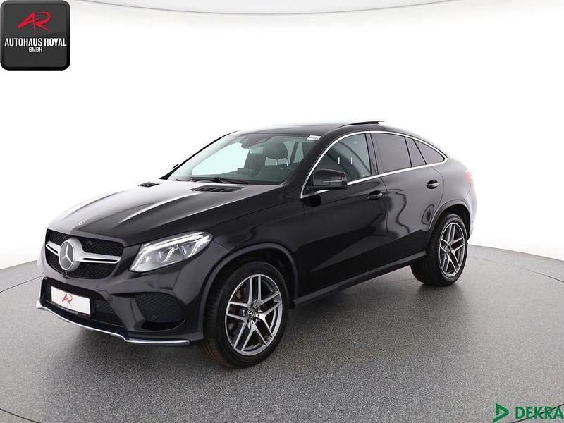 Schwarz (metallic) Gebraucht 2019 Mercedes GLE350 AMG Coupé | 44.840 € (Guter Preis) - Bild 1/4