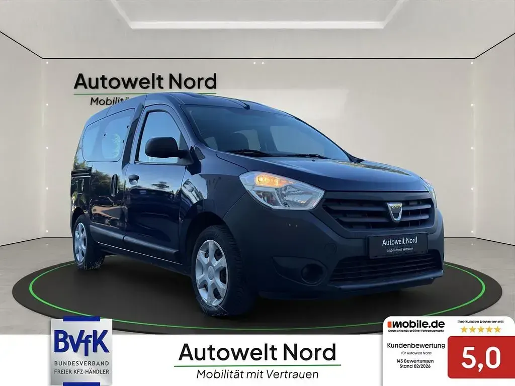 Gebraucht Dacia Dokker Ambiance 83 PS (61 kW) 2013 Blau marine Van / Kleinbus