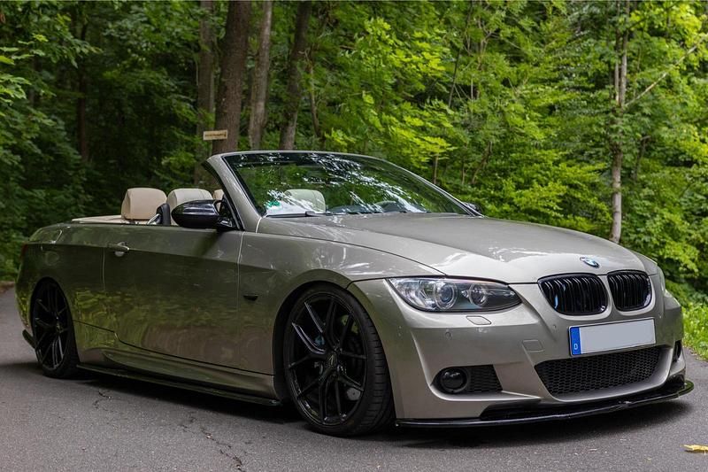 Beige Gebraucht 2007 BMW 335 Cabriolet Performance Cabrio | 24.000 € - Bild 1/4