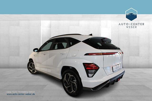 Gebraucht Hyundai Kona N Line 198 PS (145 kW) 2023 Atlas white SUV