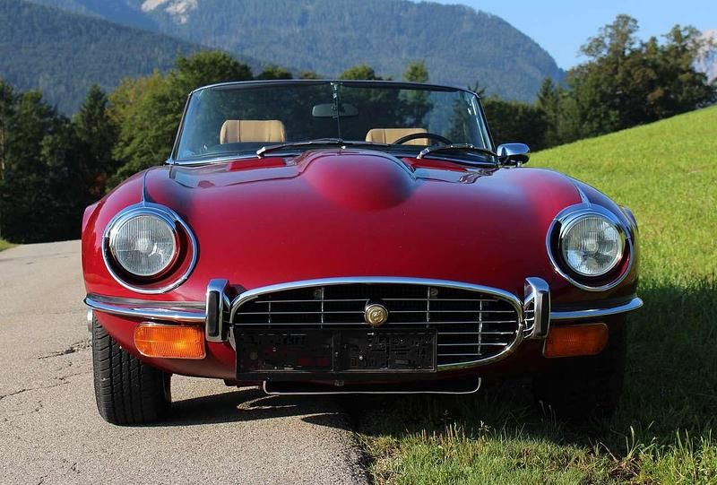 Gebraucht Jaguar E-Type 268 PS (197 kW) 1974 Rot Cabrio