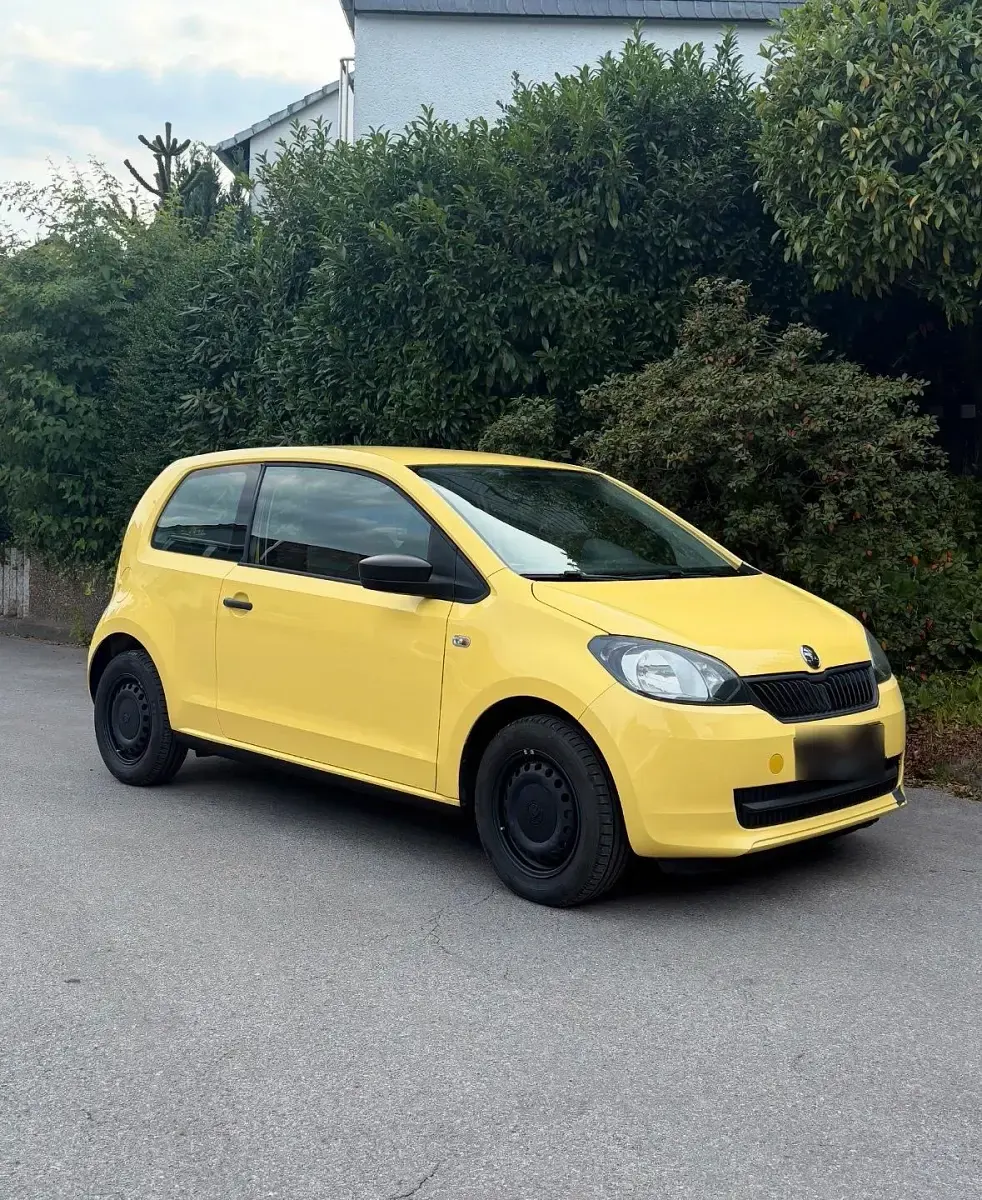 Gebraucht Skoda Citigo 60 PS (44 kW) 2012 Gelb Kleinwagen