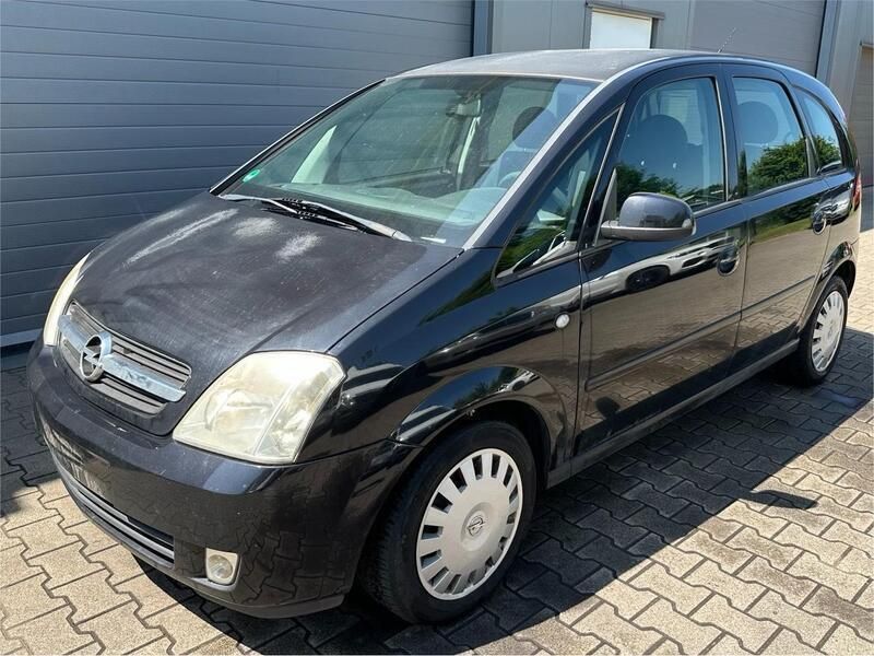 Schwarz Gebraucht 2005 Opel Meriva Van / Kleinbus | 699 € (Superpreis) - Bild 1/4