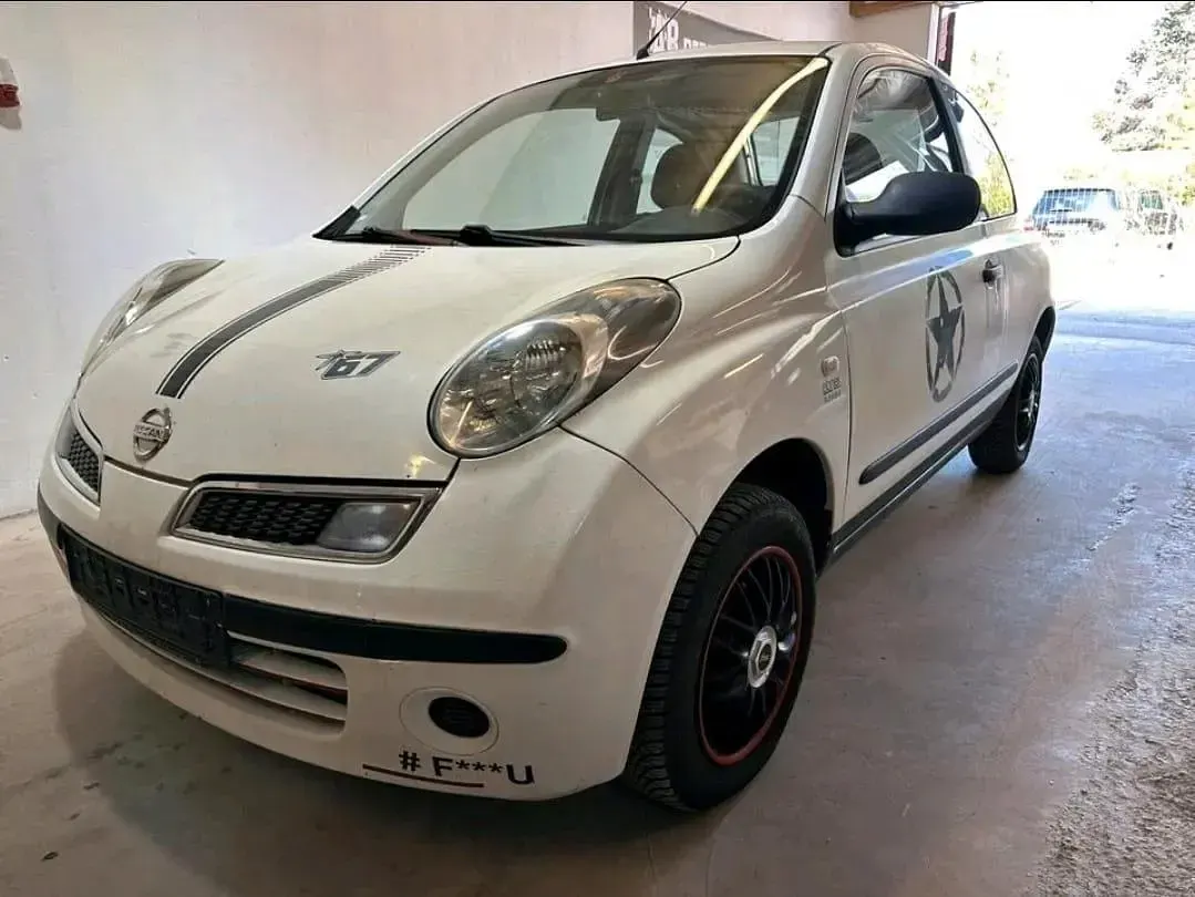 Gebraucht Nissan Micra 65 PS (47 kW) 2007 Weiß Kleinwagen