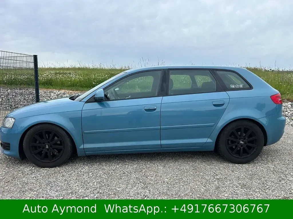 Gebraucht Audi A3 140 PS (102 kW) 2008 Blau Kleinwagen