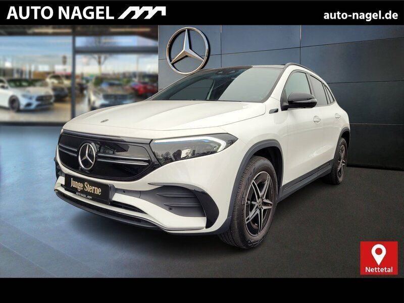 Polarweiß Gebraucht 2022 Mercedes EQA250 AMG SUV | 37.777 € (Fairer Preis) - Bild 1/4